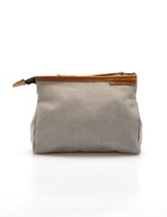 Canvas Case with Leather Details