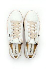 Ostrich Leather Sneakers