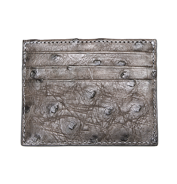 Ash Ostrich Cardholder