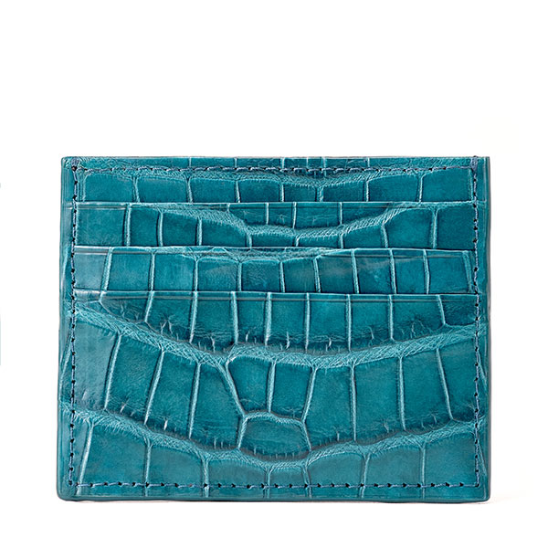 Crocodile Leather Cardholder