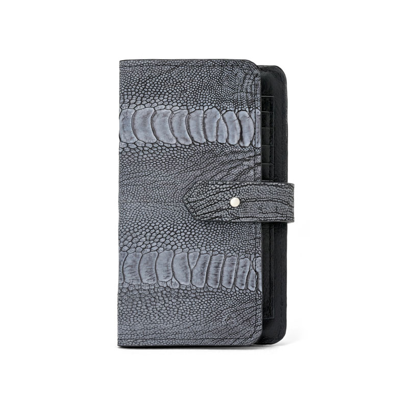 Ostrich Leather Wallet